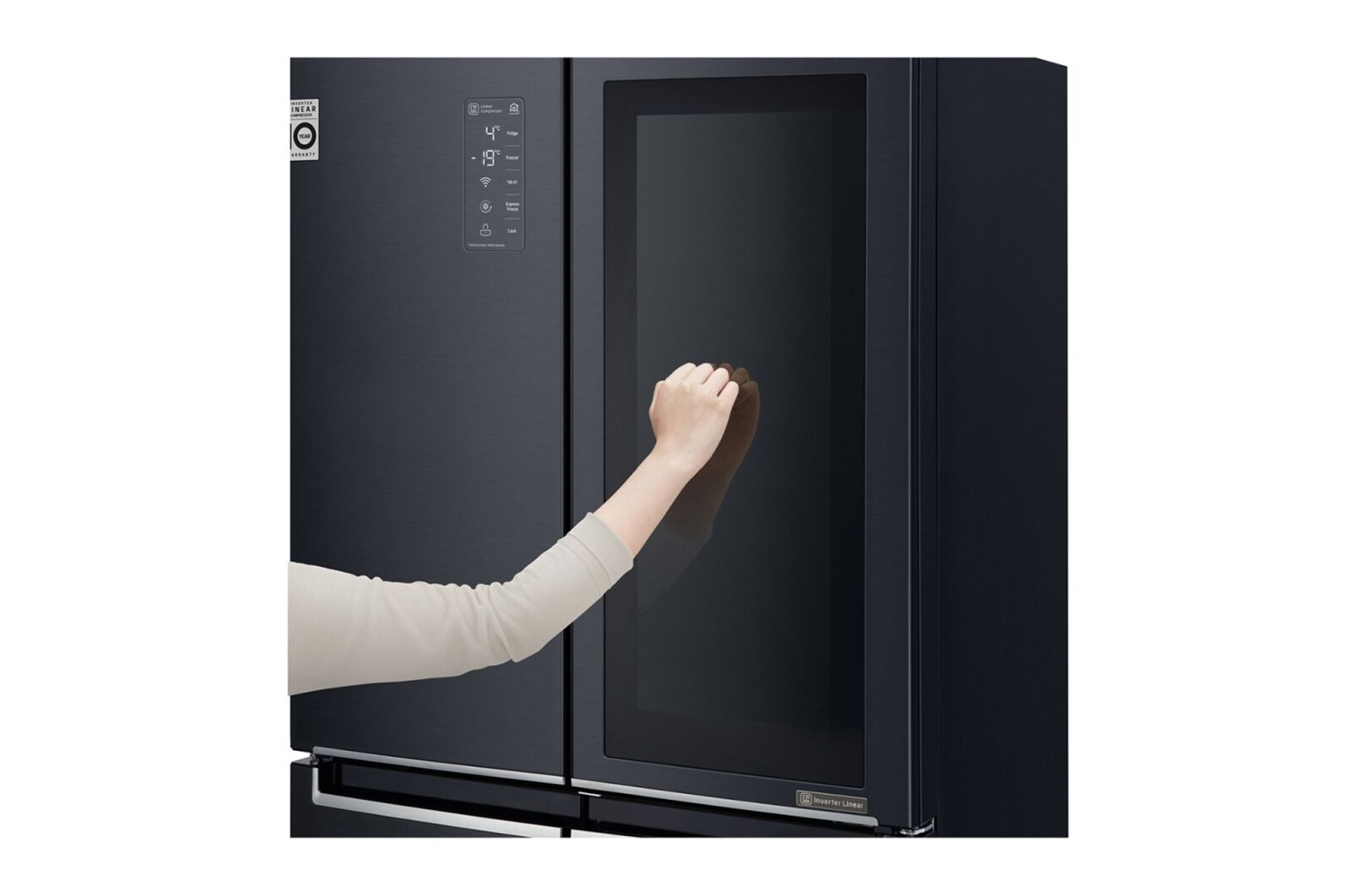 Картинка Холодильник LG GC-Q22FTBKL
