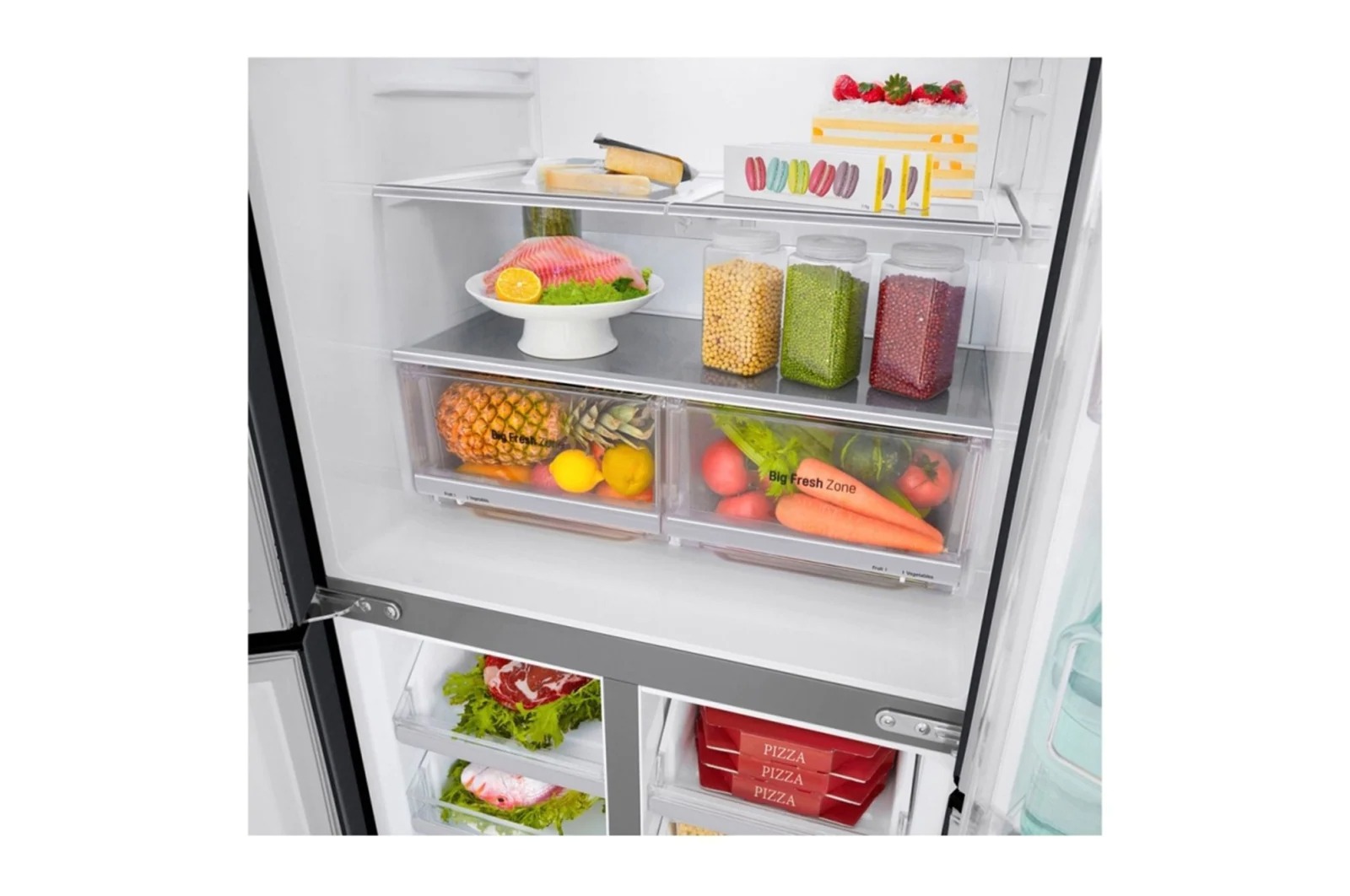 Цена Холодильник LG GC-Q22FTBKL