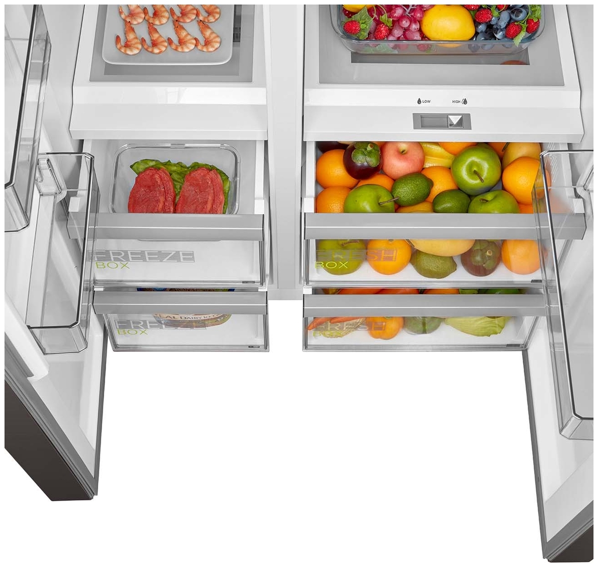 Картинка Холодильник MIDEA MRS518SFNMGR2