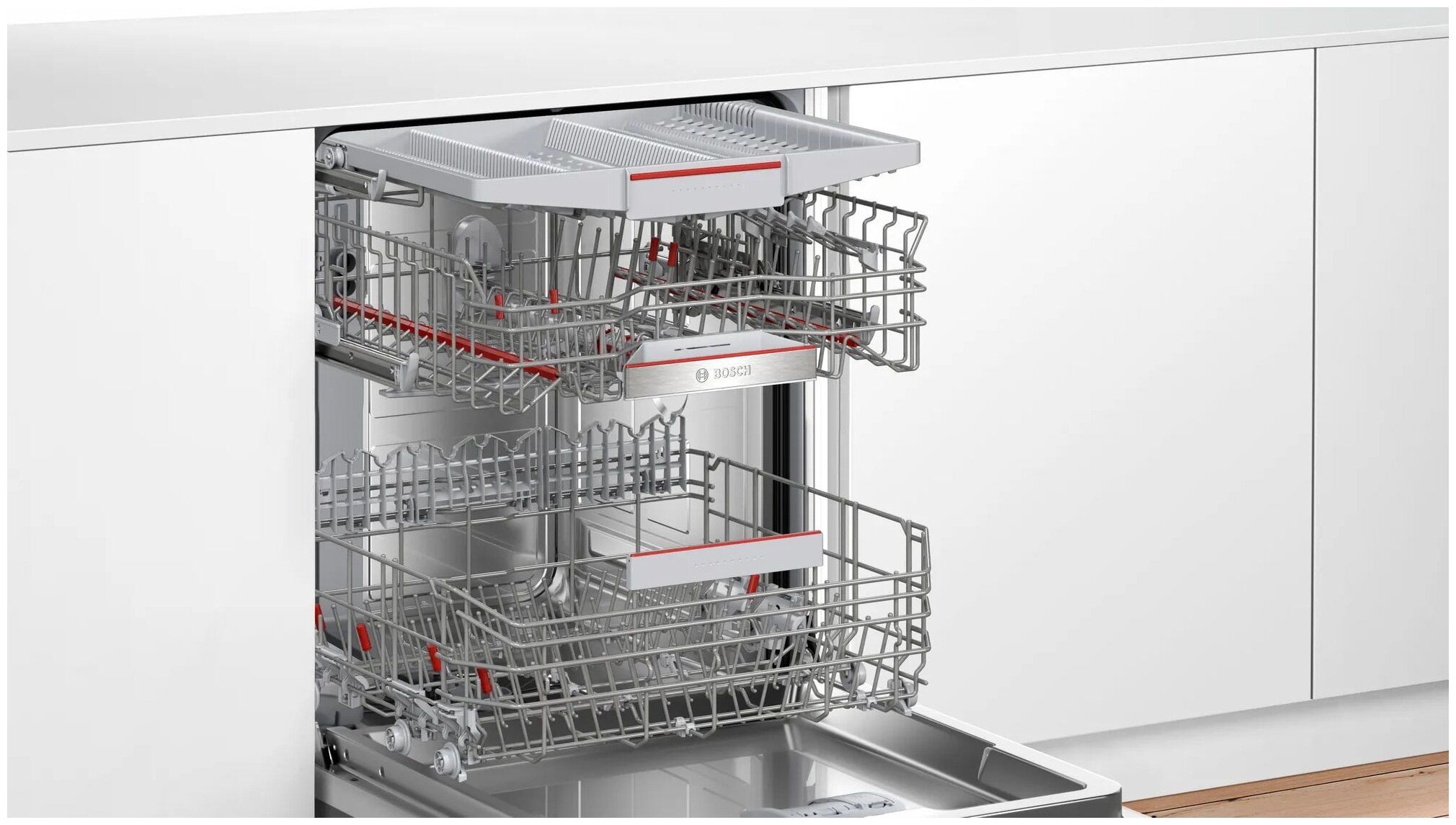 Картинка Встраиваемая посудомоечная машина BOSCH SMV6ECX51E