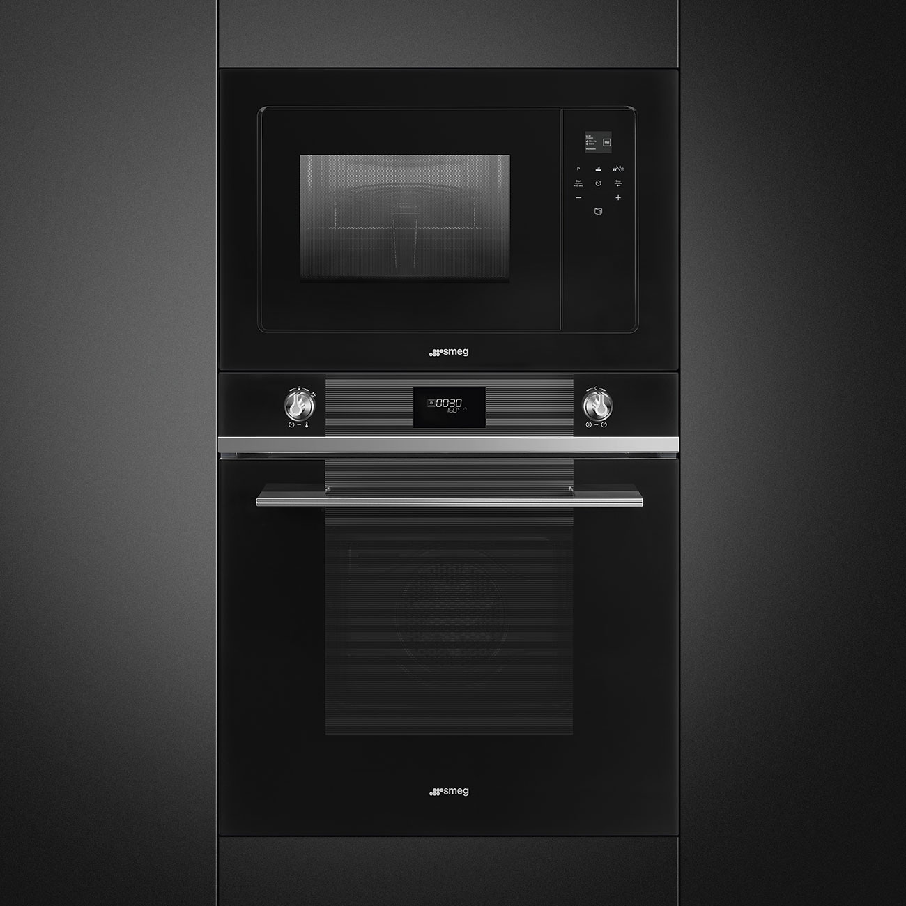 Фото Встраиваемая микроволновая печь SMEG FMI120N2