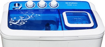 Фотография Стиральная машина полуавтомат SHIVAKI TE 60 L blue