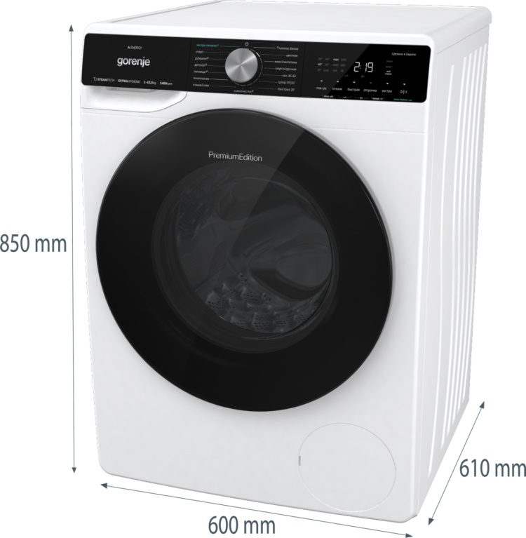 Фото Стиральная машина GORENJE WNS1X4ACIS