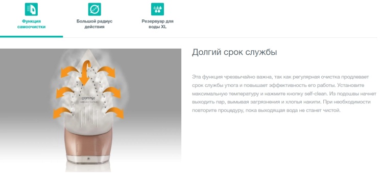 Утюг GORENJE SIH3200WR Казахстан