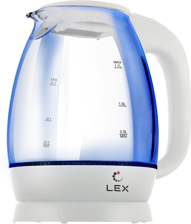 Фото Чайник LEX LX-3002-3 White