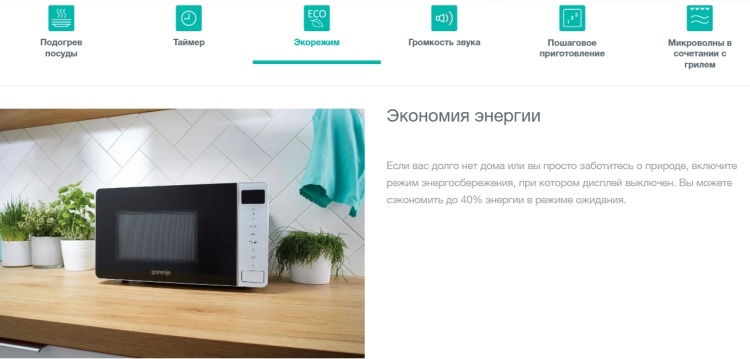 Микроволновая печь GORENJE MO23A4X Казахстан