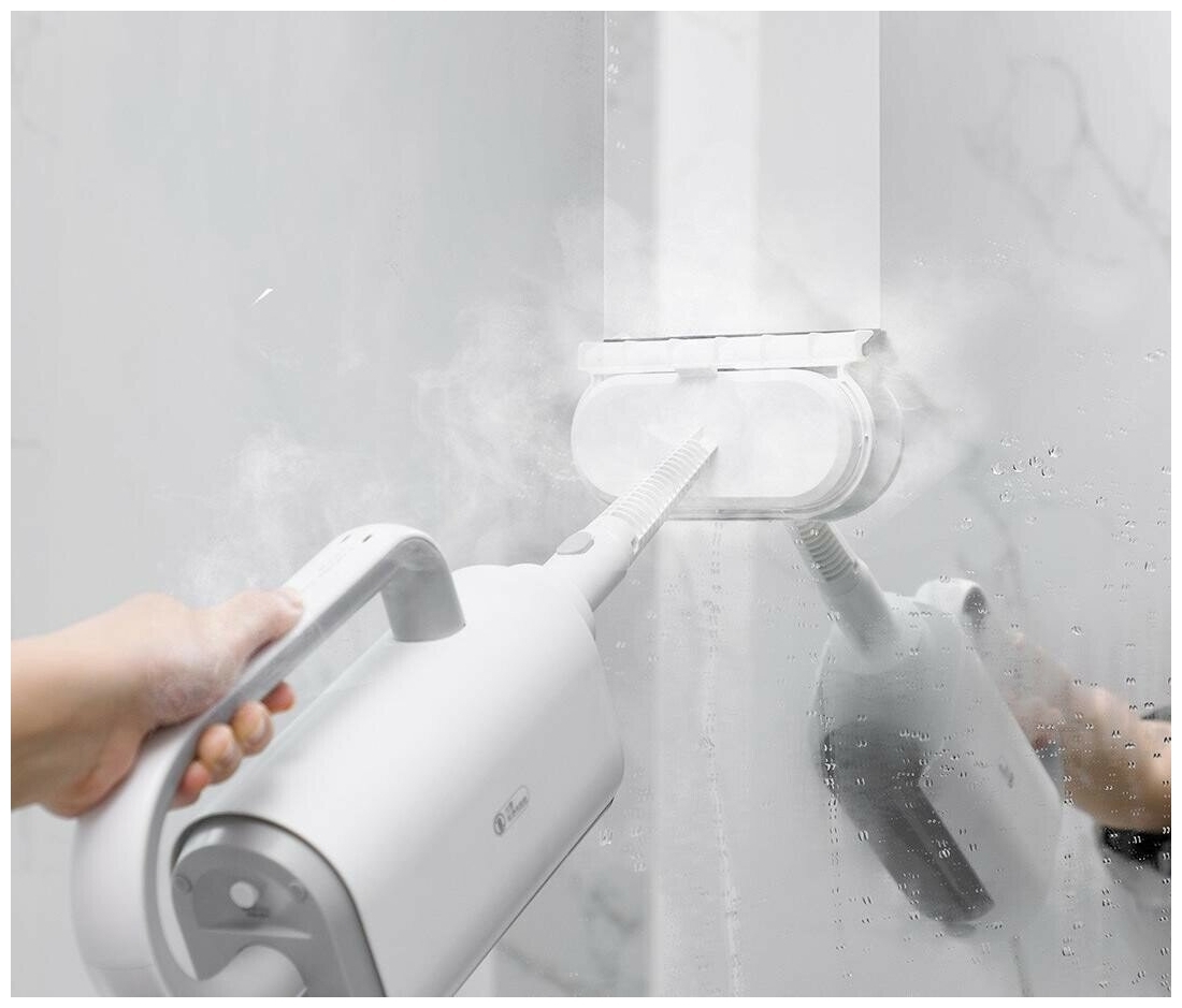 Фото Пароочиститель XIAOMI многофункциональный Deerma Steam Cleaner ZQ600 Белый