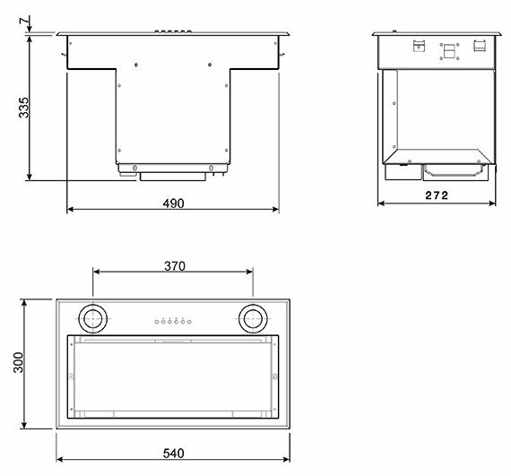 Фотография Вытяжка SMEG KSEG58PXE