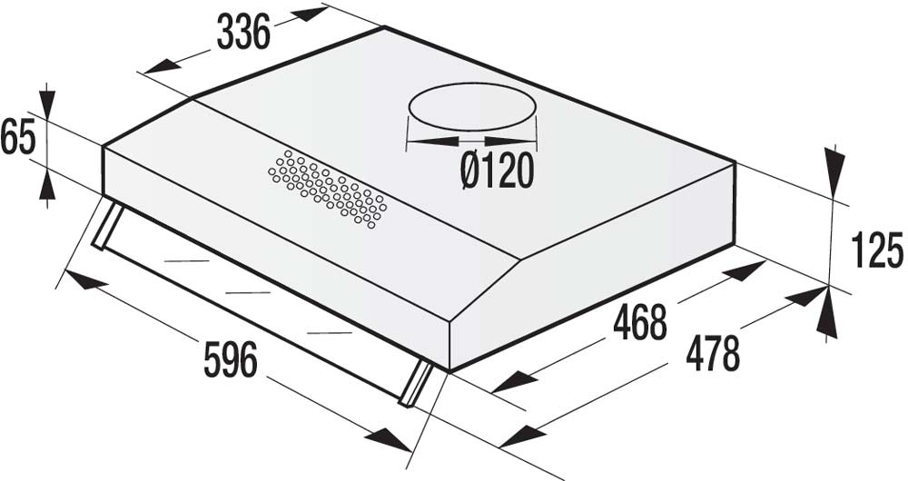 Картинка Вытяжка GORENJE WHU629EW/M