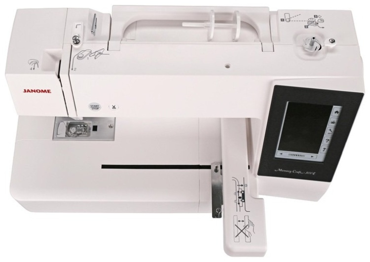 Картинка Швейная машина JANOME Memory Craft 500E