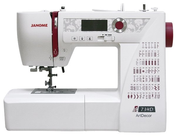 Фото Швейная машина JANOME ArtDecor 734D