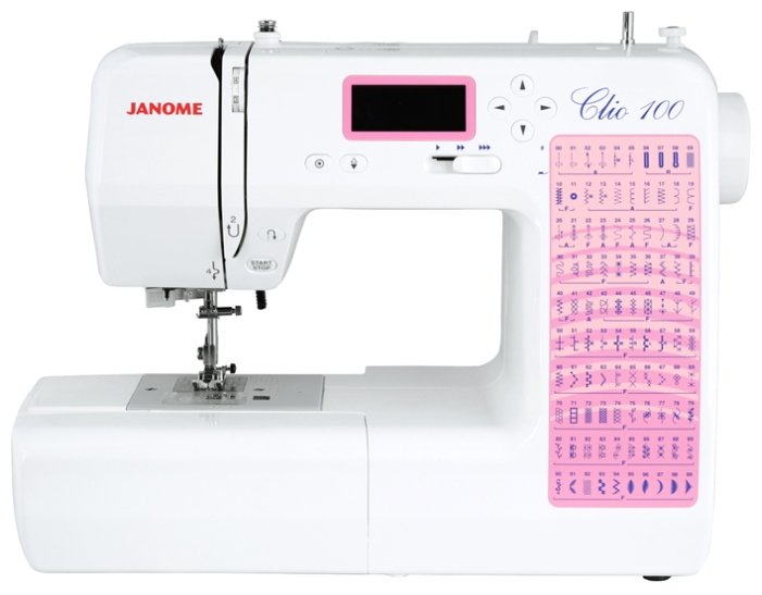 Фото Швейная машина JANOME Clio 100