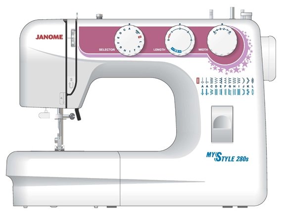 Фото Швейная машина JANOME MS-280s