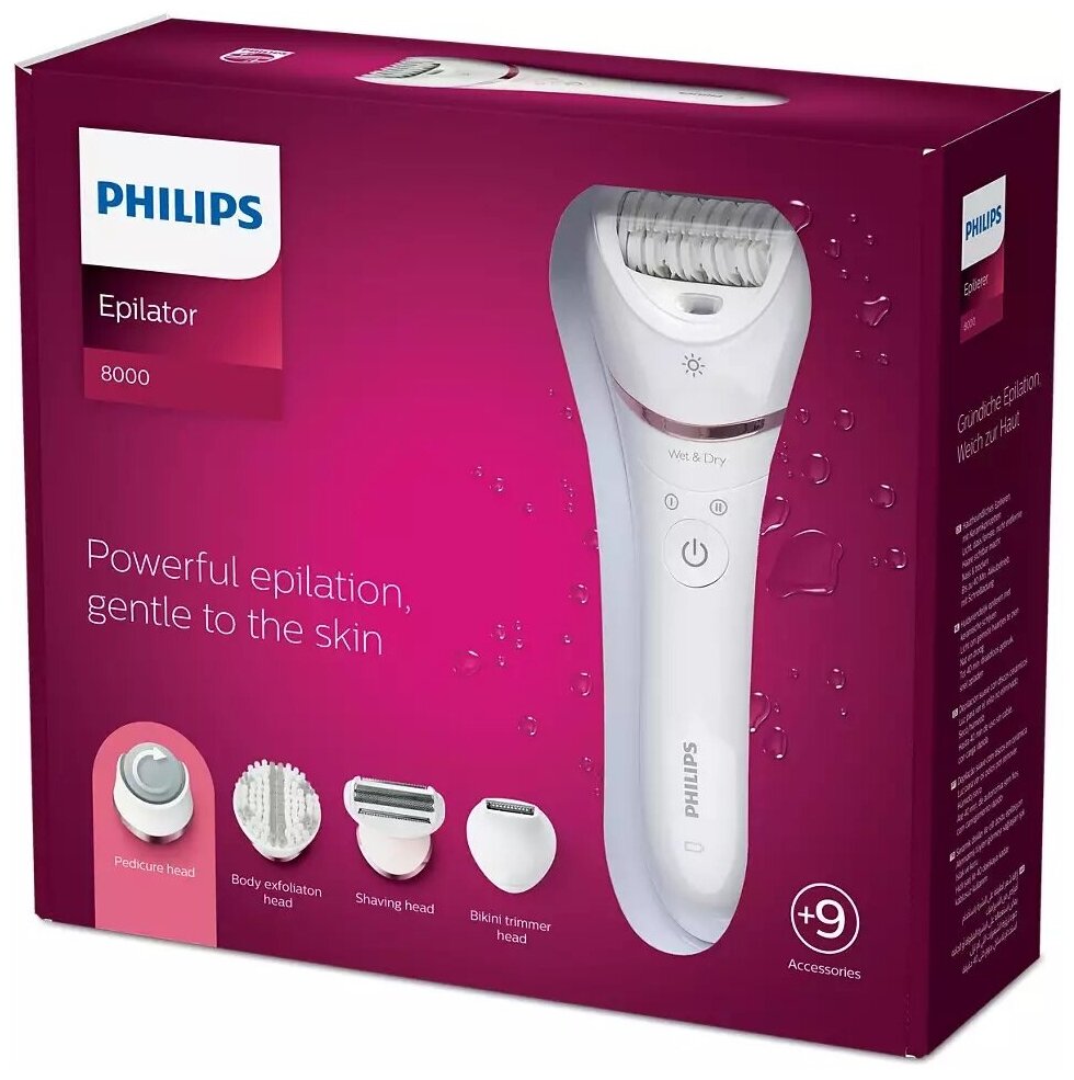 Купить Эпилятор PHILIPS BRE740/10