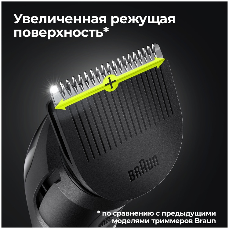 Купить Машинка для стрижки BRAUN MGK5345 BLK/BLU