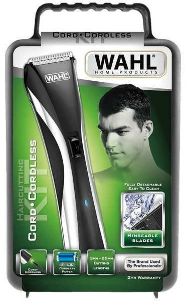 Фото Машинка для стрижки WAHL Hybrid Clipper LED Black-White (09698-1016)