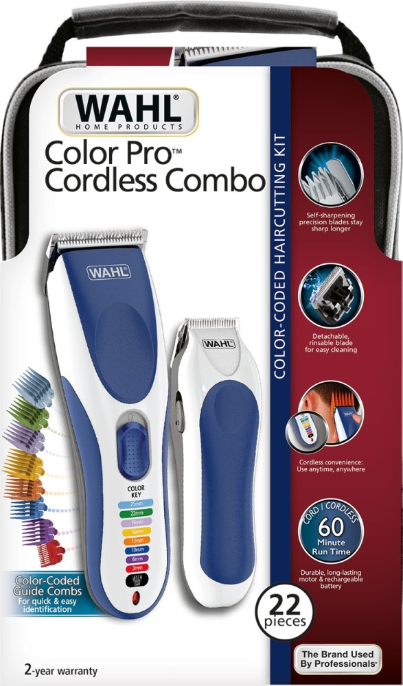 Фото Машинка для стрижки WAHL ColorPro Plus Clipper Blue