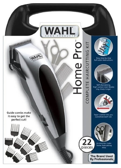 Цена Машинка для стрижки WAHL HomePro Clipper handle case Silver