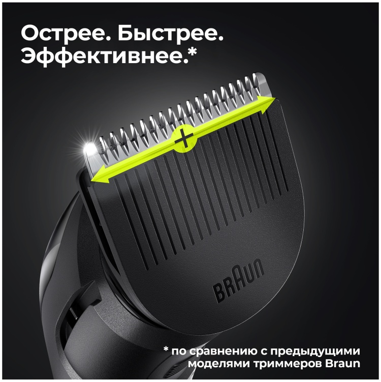 Машинка для стрижки BRAUN Beard BT5342 BLK/GREY заказать