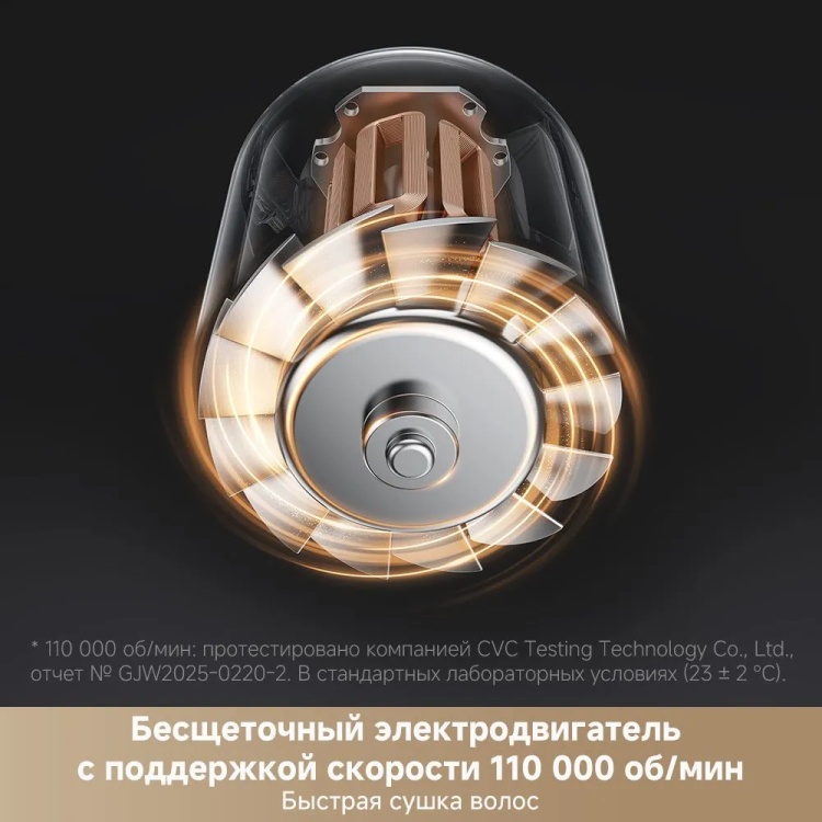 Фен DREAME Trouver Turbo High-Speed Grey (AHD11C) Казахстан