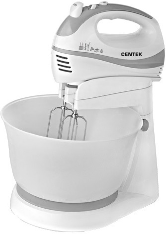 Фото Миксер CENTEK CT-1105 White/Grey