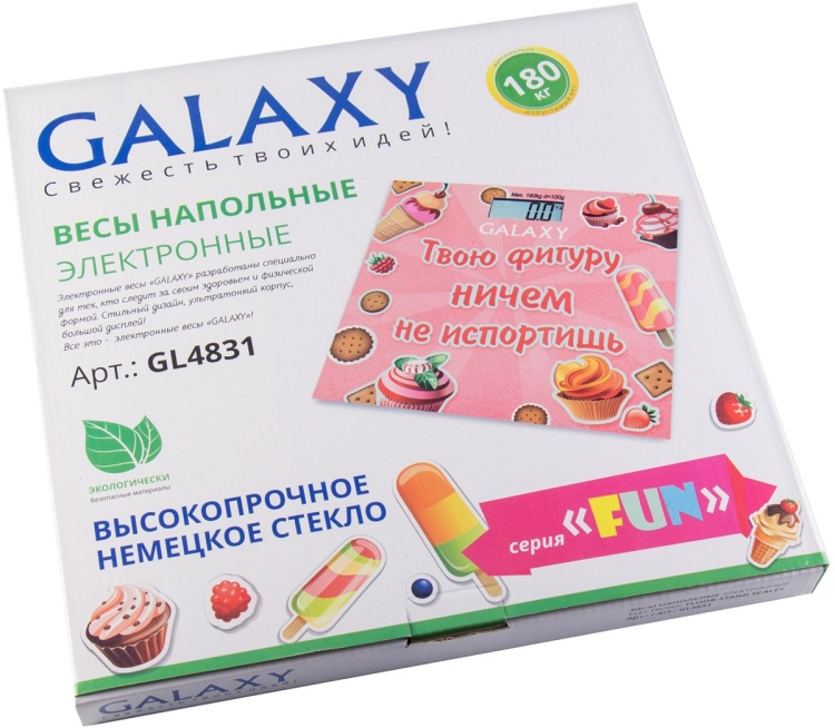 Картинка Весы напольные GALAXY GL 4831