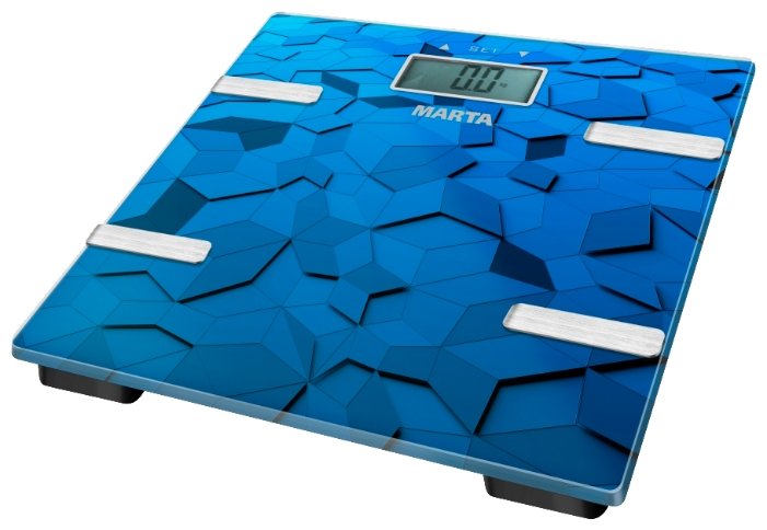 картинка Весы напольные MARTA MT-1675 blue от магазина 1.kz