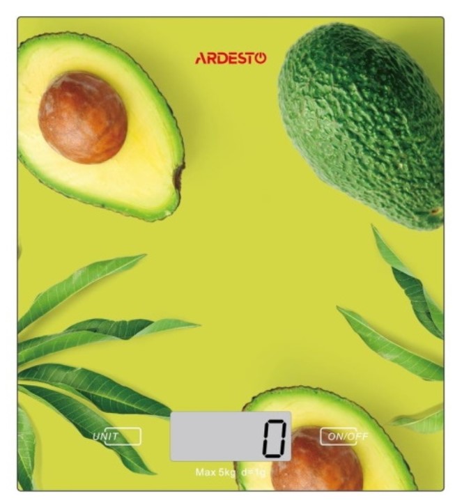 Фото Весы кухонные ARDESTO SCK-893 Avocado