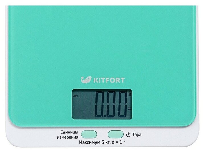 Картинка Весы кухонные KITFORT KT-803-1 Green