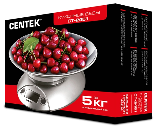 Купить Весы кухонные CENTEK CT-2451