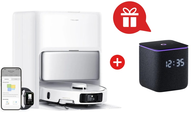 Пылесос Dreame Trouver P50 Pro Ultra (RLP53HE)+подарок Yandex Midi (YNDX-00054)