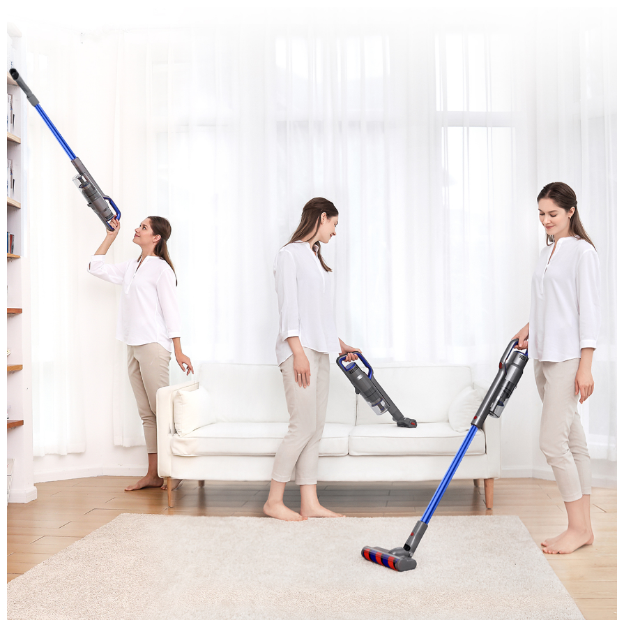 Купить Пылесос XIAOMI Jimmy JV63 with mopping kit Graphite+blue Cordless Vacuum Cleaner+charger ZD24W300060EU JV63