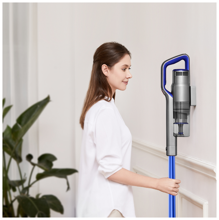 Пылесос XIAOMI Jimmy JV63 with mopping kit Graphite+blue Cordless Vacuum Cleaner+charger ZD24W300060EU JV63 заказать