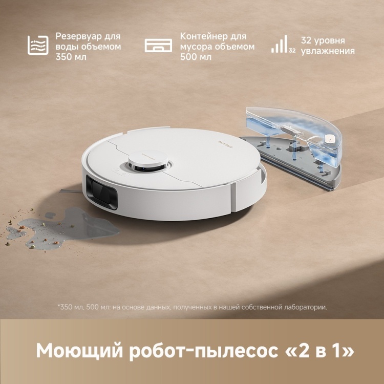 Купить Пылесос DREAME D20 Plus White (RLD35GD)