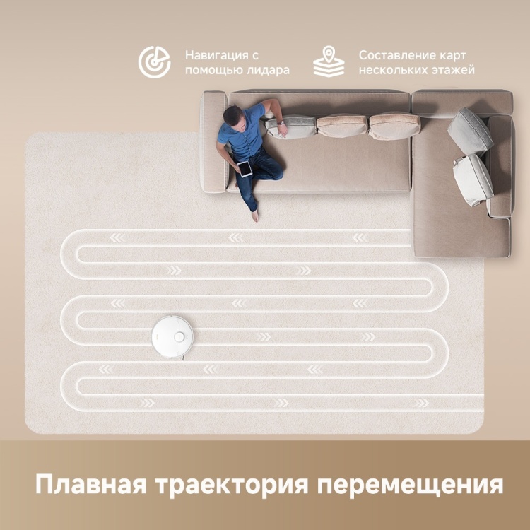 Пылесос DREAME D20 Plus White (RLD35GD) заказать