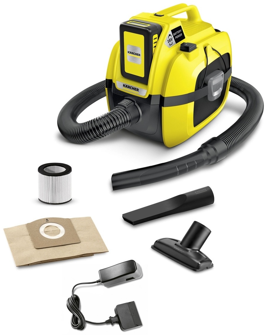 Пылесос KARCHER WD 1 Compact Battery Set (1.198-301.0)