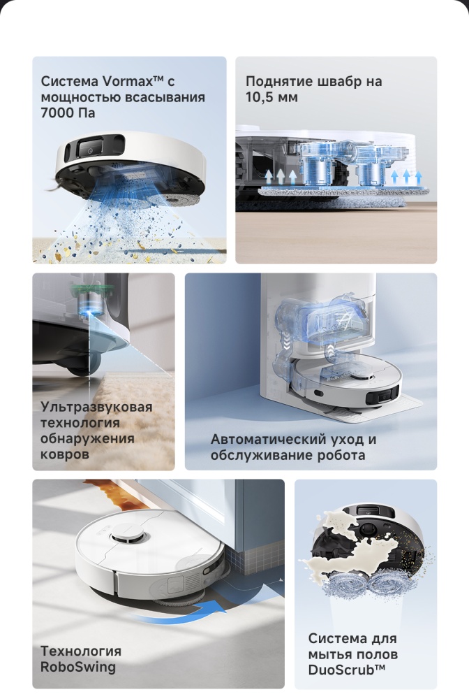 Пылесос DREAME Trouver E30 Ultra (RLE51SE0) Казахстан