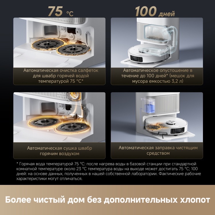 Пылесос DREAME L40s Ultra (RLL22SE) Казахстан