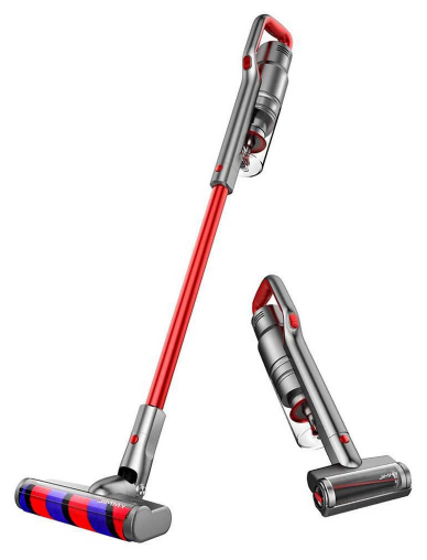 Фото Пылесос XIAOMI Jimmy JV65 with mopping kit Graphite+red Cordless Vacuum Cleaner+charger ZD24W342060EU JV65