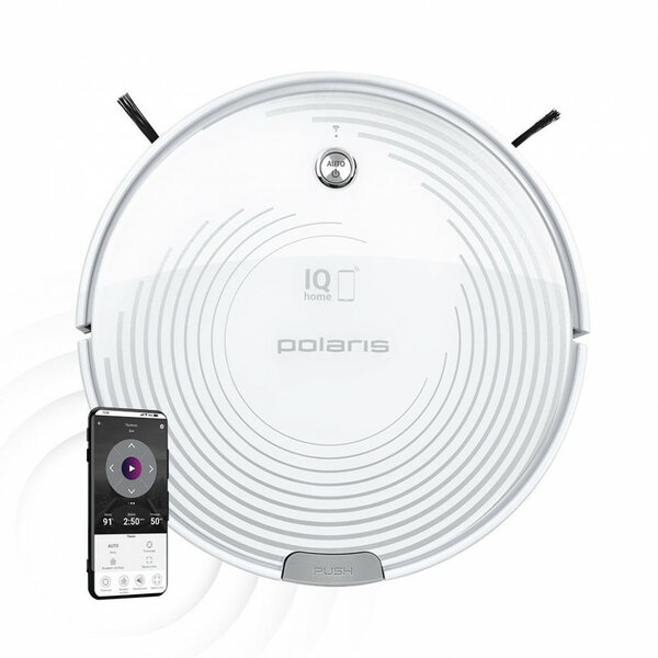 Фотография Пылесос POLARIS PVCR 0833 WI-FI IQ Home Silver