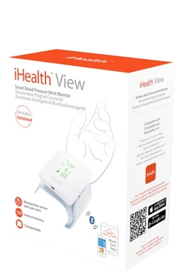 Фотография Тонометр iHEALTH View Wrist Monitor (BP7S)