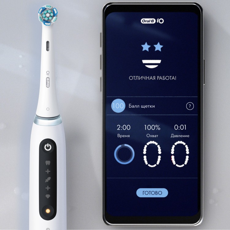 Зубная щетка BRAUN Oral-B iO Series 5 White Казахстан