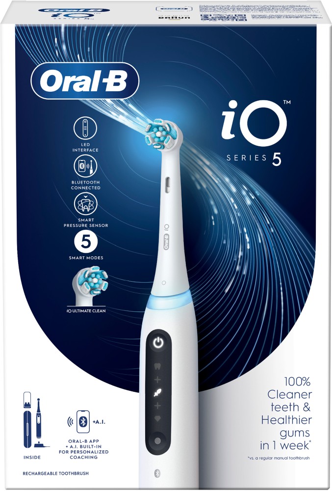 Зубная щетка BRAUN Oral-B iO Series 5 White Казахстан