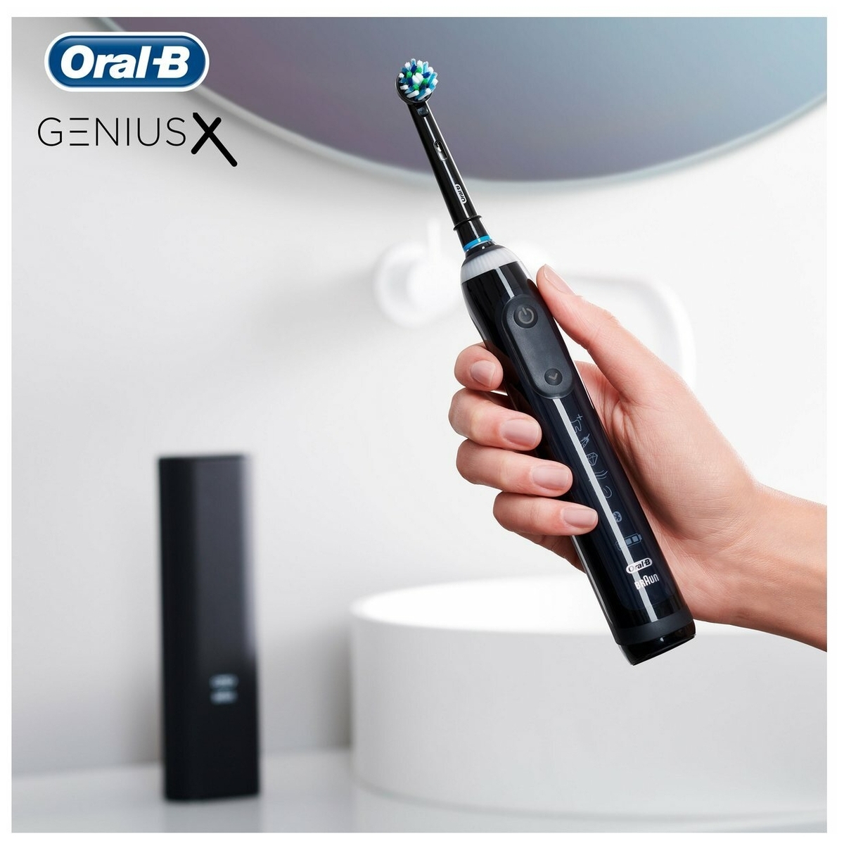 Купить Зубная щетка BRAUN Oral-B Genius D706.513.6 Black (3771)