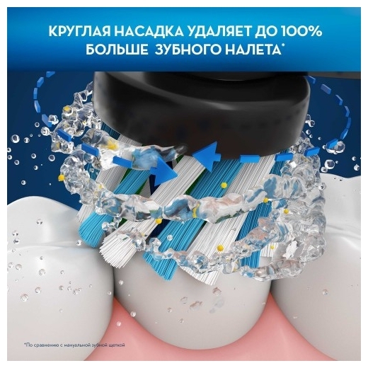 Зубная щетка BRAUN Oral-B Genius D706.513.6 Black (3771) Казахстан