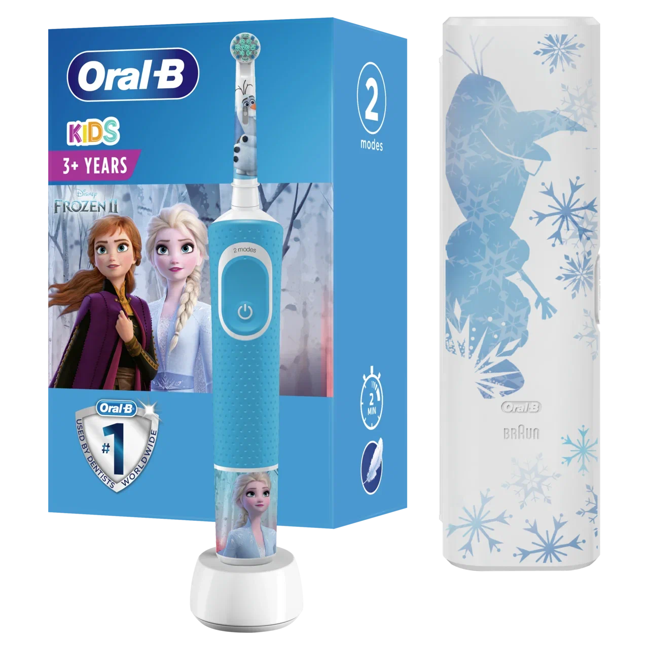 Зубная щетка BRAUN Oral-B Vitality Kids D100.413.2KX Frozen+Travel Case