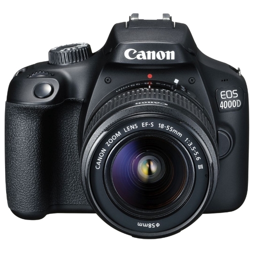 Фото Зеркальная фотокамера CANON EOS 4000D EF-S 18-55 III Kit