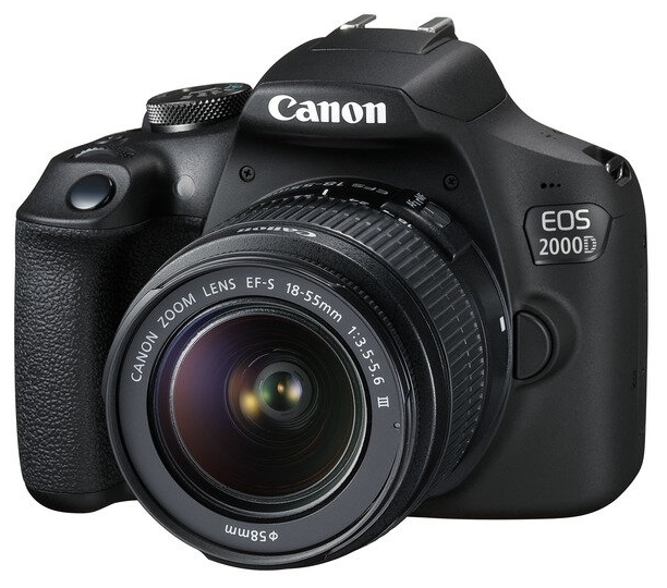 Зеркальная фотокамера CANON EOS 2000D EF-S 18-55 III Kit Казахстан