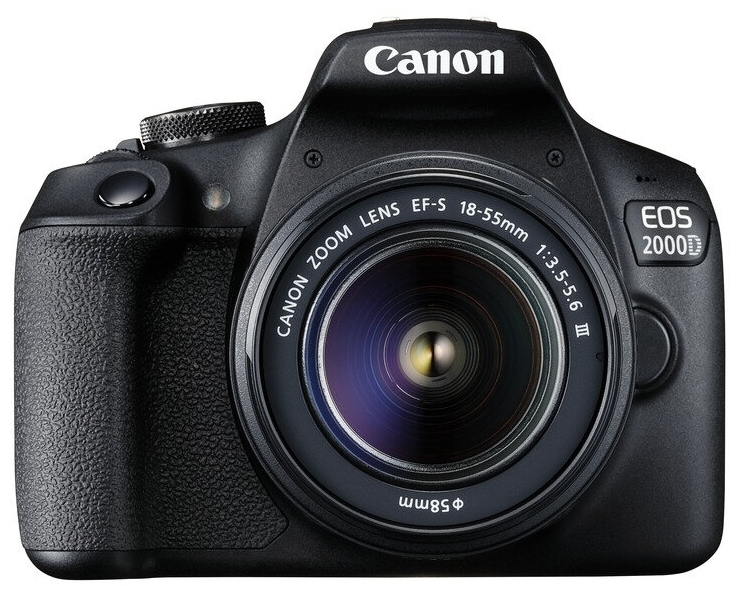 Зеркальная фотокамера CANON EOS 2000D EF-S 18-55 III Kit Казахстан