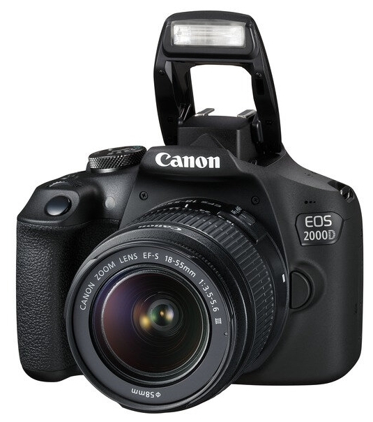 Зеркальная фотокамера CANON EOS 2000D EF-S 18-55 III Kit Казахстан